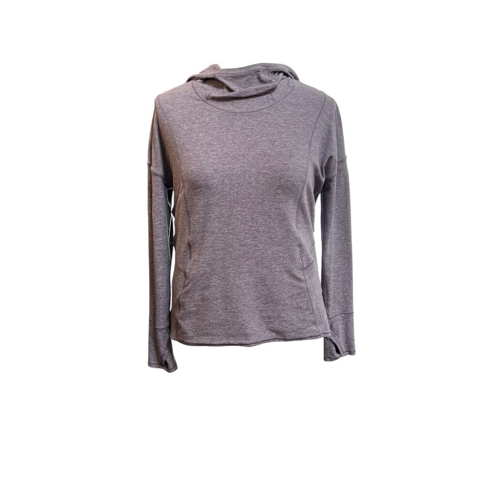 Lululemon Purple Long Sleeve Cowl Neck Athletic Top Shirt Size XL